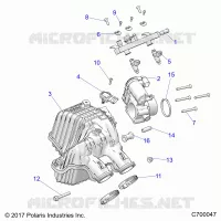 ENGINE, PRISE D'AIR MANIFOLD, THROTTLE BODY, FUEL RAIL