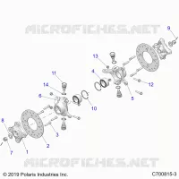 SUSPENSION AVANT HUB