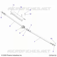 SYSTÃˆME DE TRANSMISSION, PROP SHAFT