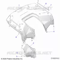 CARROSSERIE ARRIERE CAB