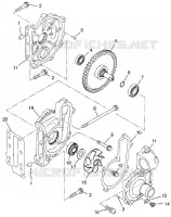 POMPE A EAU 700 XCR 0985678(A) and EUROPEAN 700 XCR E985678 (4943114311D001)