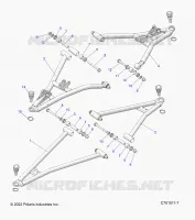 SUSPENSION AVANT CONTROL ARMS