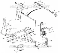 TRIANGLES SUSPENSIONS  BIG BOSS 6X6 400L W97AE38A (4940814081B011)