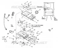 BOITIER ELECTRIQUE SL 700 B974071, Intl. SL 700 I974071, SL 700 Deluxe B974072 (4940874087B013)