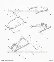 SUSPENSION ARRIERE CONTROL ARMS