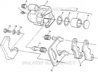 FRONT FREIN XPLORER 400L W97CC38C (4939753975B007)