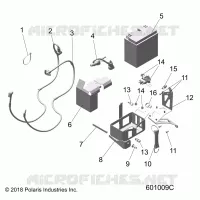 ELECTRICITE, BATTERY/BOX AND CABLES