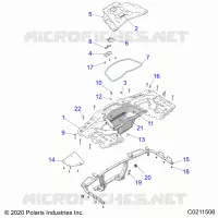 CARROSSERIE ARRIERE RACK
