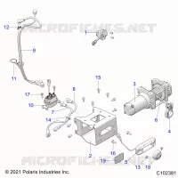 CHASSIS, TREUIL