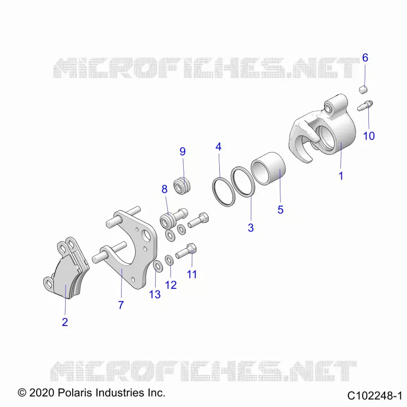 BRAKES, BRAKE ETRIER DE FREIN AVANT