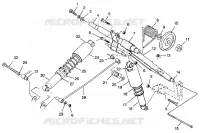 BRAS DE SUSPENSION ARRIERE