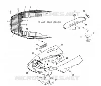 CARROSSERIE AVANT and FOIL