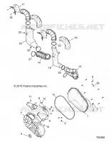 SYSTÈME DE TRANSMISSION, CLUTCH COVER AND DUCTING