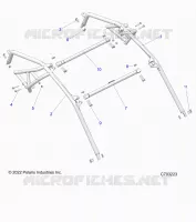 CHASSIS, CAB CADRE