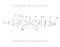 ARBRE DE TRANSMISSION ARRIERE