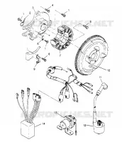 STATOR ASSEMBLY  2x4 400L W957540 (4930093009D009)