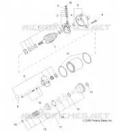 MOTEUR, DEMARREUR
