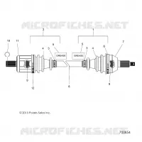 DRIVE TRAIN, CARDAN AVANT