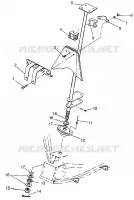 COLONNE DE DIRECTION Magnum 6X6 W97AE42A and Swedish Magnum 6X6 S97AE42E (4940754075B011)