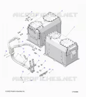 ELECTRICITE, BATTERY WITH CABLES, BCB