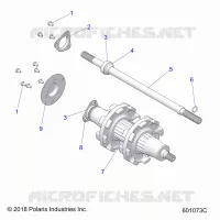 DRIVE TRAIN, JACKSHAFT AND ARBRE DE TRANSMISSION