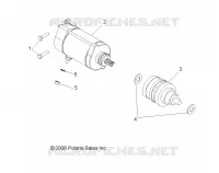 MOTEUR, DEMARREUR