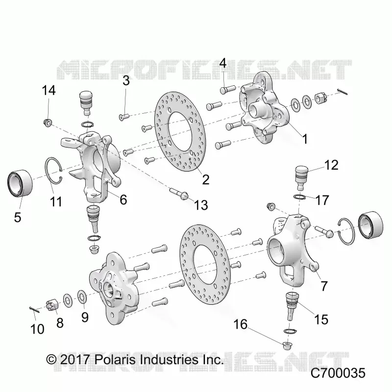 SUSPENSION AVANT HUB