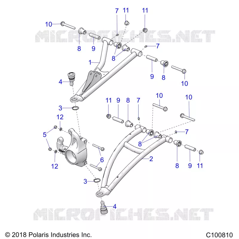 SUSPENSION AVANT A-ARMS