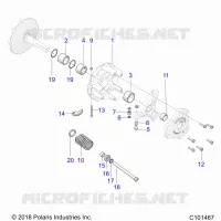 SYSTÃˆME DE TRANSMISSION, PRIMARY CLUTCH