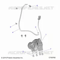 DRIVE TRAIN, FRONT SUPPORT PONT