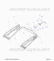 CHASSIS, REAR RACK AND HITCH
