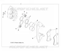 FREIN AVANT CALIPER