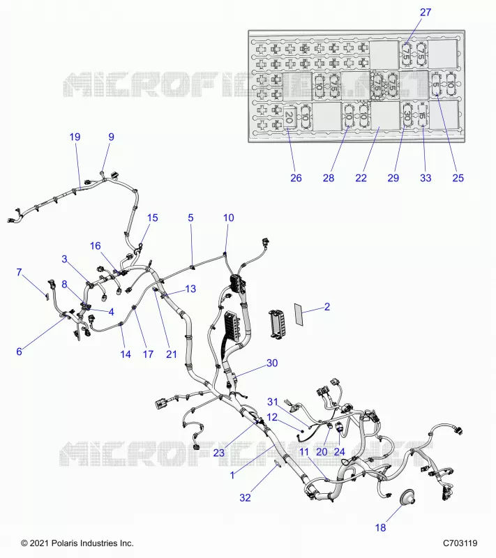 ELECTRICITE, WIRE HARNESS