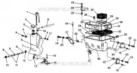 RESERVOIR D'HUILE/BOITE A AIR XLT RMK 0960956, XLT SKS 0960556 AND EUROPEAN XLT SKS E960 (4931813181C007)