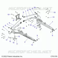 SUSPENSION ARRIERE CONTROL ARMS