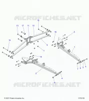 SUSPENSION ARRIERE CONTROL ARMS
