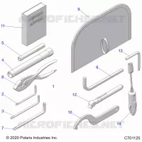 REFERENCE, MANUEL DU PROPRIETAIRE AND TOOL KIT