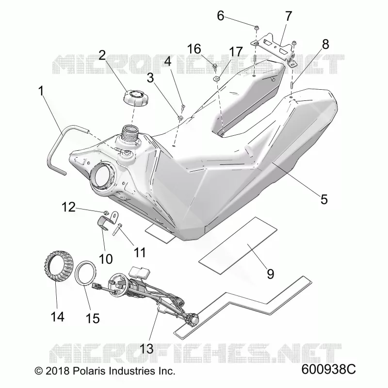 SYSTÃˆME D'ALIMENTATION, FUEL TANK ASM.