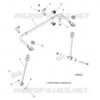 BARRE STABILISATRICE, REAR