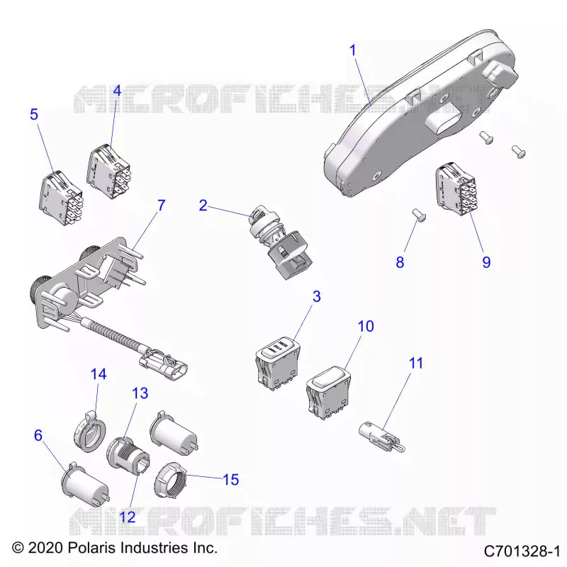 ELECTRICITE, DASH INSTUMENTS