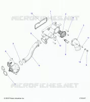 MOTEUR, WATERPUMP