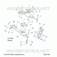 TRIANGLES SUSPENSIONS AVANT 