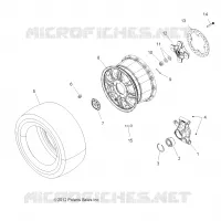 ROUES, REAR and HUB