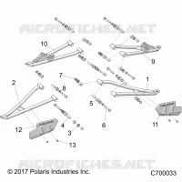 SUSPENSION AVANT CONTROL ARMS