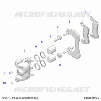 BRAKES, ETRIER DE FREIN ARRIERE