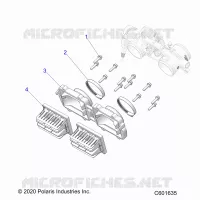 ENGINE, REED VALVE AND CORPS DE PAPILON ADAPTOR