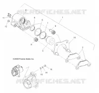 FREIN ARRIERE CALIPER