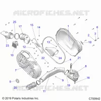 SYSTÃˆME DE TRANSMISSION, CLUTCH COVER AND DUCTING