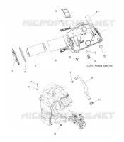 MOTEUR, PRISE D'AIR