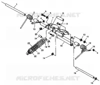 BRAS DE SUSPENSION ARRIERE WIDETRAK LX 0972065 AND EUROPEAN WIDETRAK LX E972065 (4938223822B010)